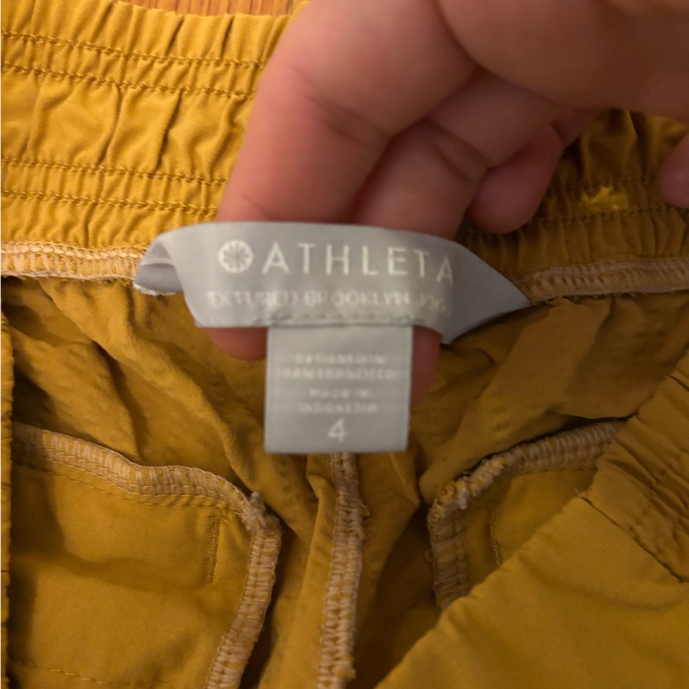 Athleta Golden Yellow Active Joggers